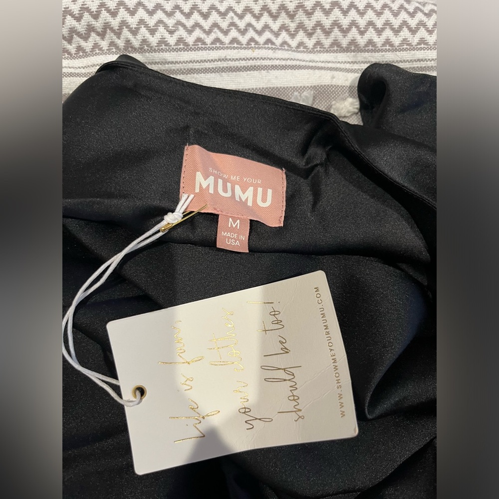 Show me your mumu jasmine halter in black